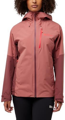 Jack Wolfskin Damesjas, Mineraal Rood, XS