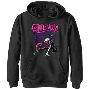 Marvel Gwenom And Icon Hoodie voor kinderen, uniseks, zwart, XL