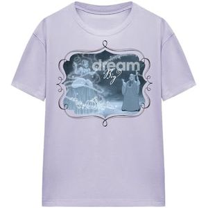 Cinderella Dream Big with The Fairy Godmother dames T-shirt, lavendar, klein, Lavendel, S