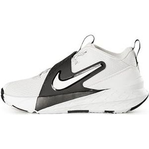 Nike Team Hustle D Basketbalschoen voor kinderen basketbalschoenen, wit/zwart, 40 EU, Zwart wit., 40 EU