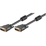 Wentronic DVI-D kabel Dual Link (DVI-D (24+1) stekker naar DVI-D (24+1) stekker) 15 m