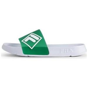 FILA - Morro Bay LUGO Slide Sandalen - Verdant Groen - Wit - FILA F-box Logo