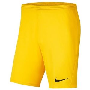 Nike Heren Shorts Park Iii Short Nb, Tour Yellow/Black, BV6855-719, 2XL