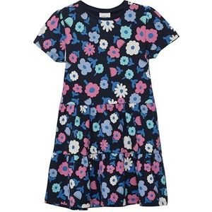 A-lijn Jurk - All-over Print - Katoen - Comfortabel Ontwerp