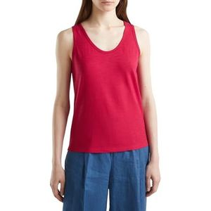 United Colors of Benetton Tanktop, Donkerrood 19D, XXS