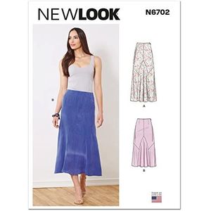 New Look Naaipatroon N6702 Misses' Rokken, 6-8-10-12-14-16-18