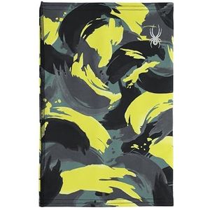 Spyder Cruise Tube, Jongen, Camouflage Acid Yellow, One Size