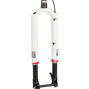 Rock Shox My16 Rs1 Acs Solo Air 100 29"" voorspellende sterring wit/rood, snel zwart accelerator Xloc afstandsbediening rechts carbon Str taps toelopend 51 offset met servicekit, ontluchtingsset en