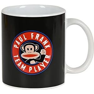 Mok Paul Frank Team Player Keramisch Zwart (350 ml)