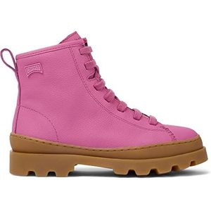CAMPER Brutus Kids Unisex Mid Calf Boot voor meisjes, medium pink., 37 EU
