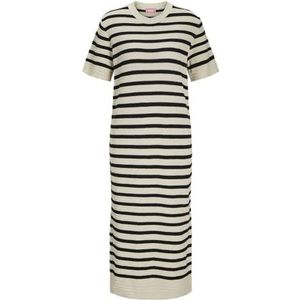 Jack & Jones JXADDY Gebreide damesjurk, wit (bone white), L