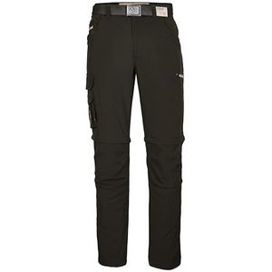 G.I.G.A. DX Heren Afritsbroek met afritsbare broekspijpen GS 36 MN PNTS, green anthracite, 50, 41737-000