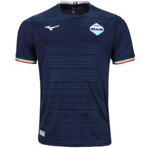 Mizuno - Sportshirt - Lichtblauw - Katoen