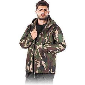 Leber&Hollman LH-Woodland_Moxl beschermende jas, camouflagekleur, maat XL