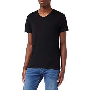 Lee Heren Twin Pack V-hals Zwart Wit T-shirt, zwart wit, L