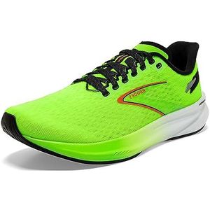 Brooks Hyperion, herensneakers, groen gecko/rood oranje/wit, 41 EU, Groen Gecko Rood Oranje Wit