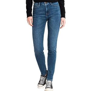 Lee Scarlett High Jeans, voor dames, blauw (Mid Copan Iw), 30W / 33L