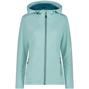 CMP - Dames Fleece Met Capuchon - Jacquardstof - Stretch Performance