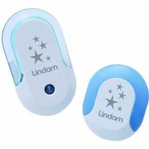 Lindam by Munchkin Nursery Night Light Set (LED Bulb, for Use in the Nursery, Hallway or on Landings) - Blue