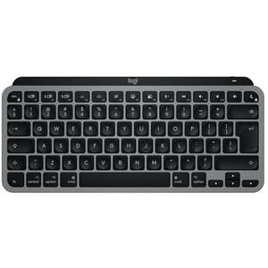 Logitech MX Keys Mini for Mac – minimalistisch, draadloos toetsenbord, compact, bluetooth, verlichte toetsen, USB-C, tactiel typen, compatibel met MacBook Pro, Macbook Air, iMac en iPad