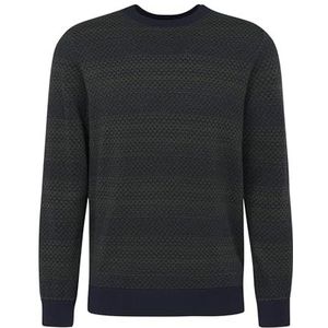 bugatti heren trui ronde hals, groen, L