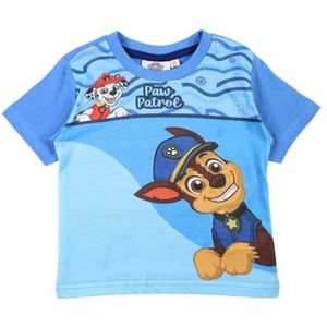 Disney Paw Patrol T-shirt voor kinderen, uniseks, blauw, 5 jaar, blauw, 5 Jaar