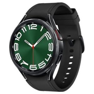 Samsung Galaxy Watch6 Classic SM-R960NZKADBT smartwatch/sporthorloge 3,81 cm (1,5 inch) OLED 47 mm digitaal 480 x 480 Pixels Touchscreen Zwart WLAN GPS
