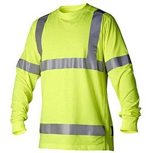 Top Swede 25900501008 Model 259 T-shirt met lange mouwen, geel, maat XXL