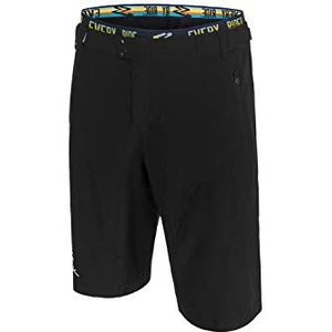 Spiuk - All Terrain - MTB Shorts - Zwart - Met Uitneembare Binnenbroek