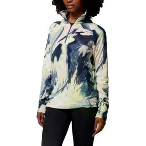 Columbia - GLACIAL IV PRINT - Fleecetrui - Everblue Snowflight - 1/2 ZIP