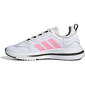 adidas Fukasa Run Sneakers voor dames, Ftwr White Beam Pink Almost Pink, 41.5 EU