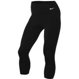 Nike Damesbroek W Nk Universa Tight, zwart/zwart, DQ5893-010, XL