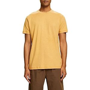 ESPRIT T-shirt van katoenen jersey, Zonnebloem geel, XS