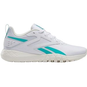 Reebok Flexagon Energy Tr 4 Sneaker voor dames, Schoeisel Wit Ontketend Groen Krijt, 35.5 EU