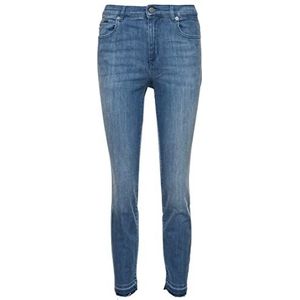 BOSS Dames Jeans broek Slim Crop 4.1, Lichtblauw, 26