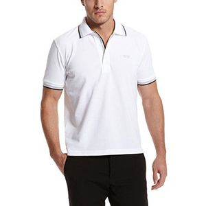 BOSS Poloshirt met korte mouwen voor heren, klein logo, Wit, 3XL