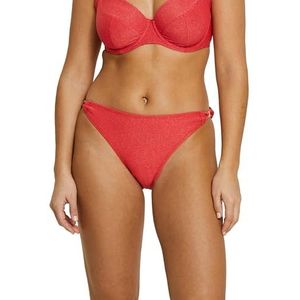 Sans Complexe Bask in Bliss Badpak, damesslipje, lage taille, Poppy rood, 40/42 NL