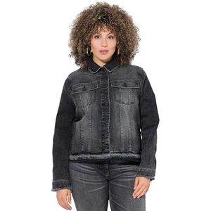 Ulla Popken - Tussenjas - Zwart