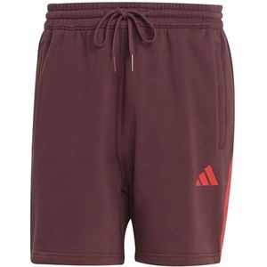 adidas Heren Seasonal Essentials Colorblock Shorts, aurora ruby, XS