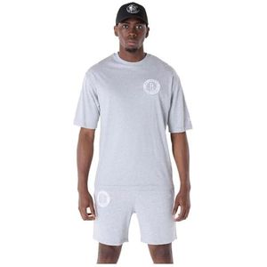 BROOKLYN NETS New Era NBA Oversized T-shirt Heather Grey