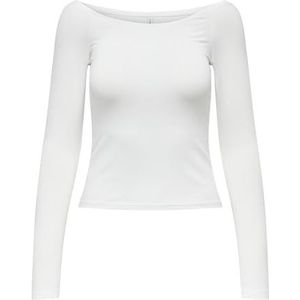 ONLY Dames Onllive Love Life L/S Off Shoulder JRS, cloud dancer, XXL