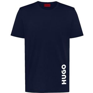 HUGO Heren Beach_T_Shirt, Donkerblauw, L