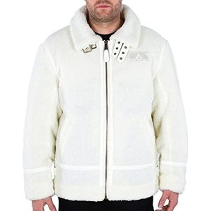 Alpha Industries B3 Teddy Bomber Jacket voor heren Off White