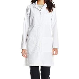 WonderWink 7402AWHTXXS WonderLAB vrouwen lange lab jas, wit, standaard XXS maat