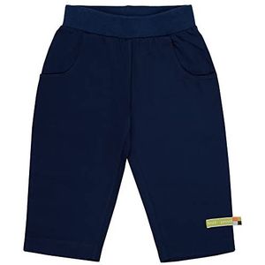 loud + proud Unisex Kids Twill, GOTS-gecertificeerde broek, Ultramarijn, 62/68, Ultramarijn, 62/68 cm