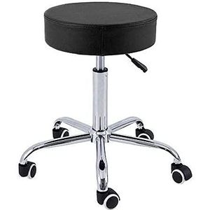 QUIRUMED Kruk basis verchroomd 5 wielen zwart