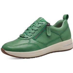 Tamaris 8-83701-42 sneakers voor dames, groen, 36 EU Breed