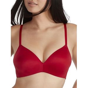 b.tempt'd Future Foundation Wire Free T-shirt-beha, ondoorzichtig, voor dames, Rood (Haute Red), 95D