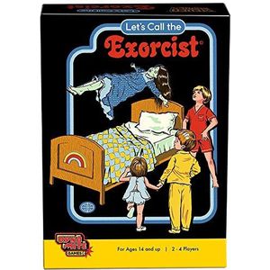Cryptozoic - Let's Call the Exorcist - Steven Rhodes Games Vol. 2 - Een Sociaal Deductie Spel Met Retro Illustraties van Steven Rhodes - Vanaf 14 Jaar - Voor 4-8 Spelers - Engelstalige Versie