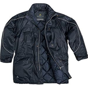 Delta Plus HELSIBM3X Parka van polyester gecoat met PVC, speciale bescherming tegen koude -20 °C, marineblauw, X-Large, marineblauw